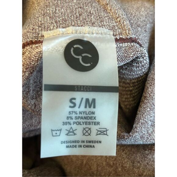 Stacci Athletics Thalia Contour Leggings size S/M in Rocky Road butt scrunch - Picture 4 of 9